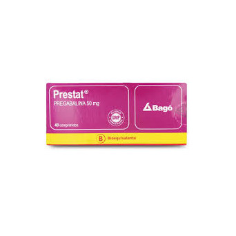 Prestat 50 mg 40 comprimidos