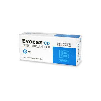 Evocaz CD 10 mg x 30 comp dispersables
