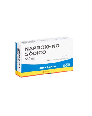 Naproxeno Sódico 550 mg. 10 comp. Lab. Andrómaco