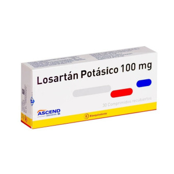 Losartan 100 mg. 30 comp. Lab Ascend