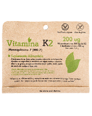 Vitamina K2 200 ug 90 Porciones Dulzura Natural