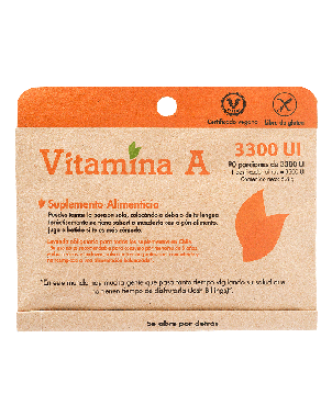 Vitamina A 3300 UI 90 porciones Dulzura Natural