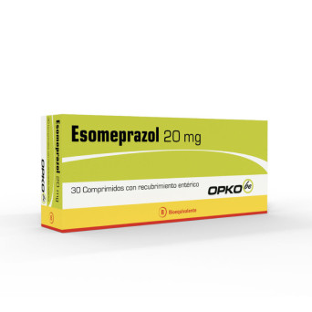 Esomeprazol 20 mg 30 Comprimidos Lab Opko