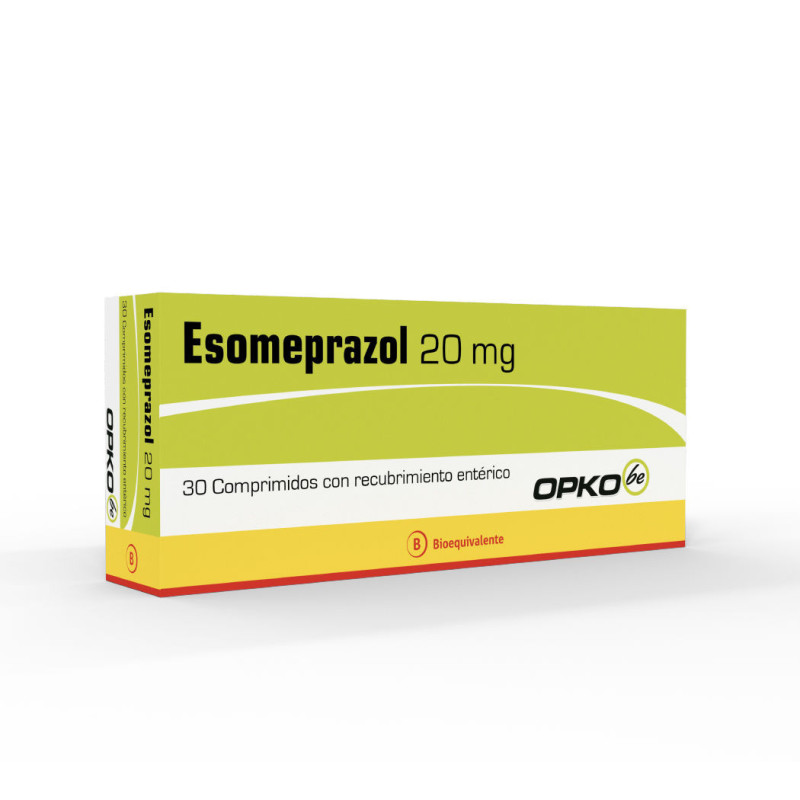 Esomeprazol 20 mg 30 Comprimidos Lab Opko