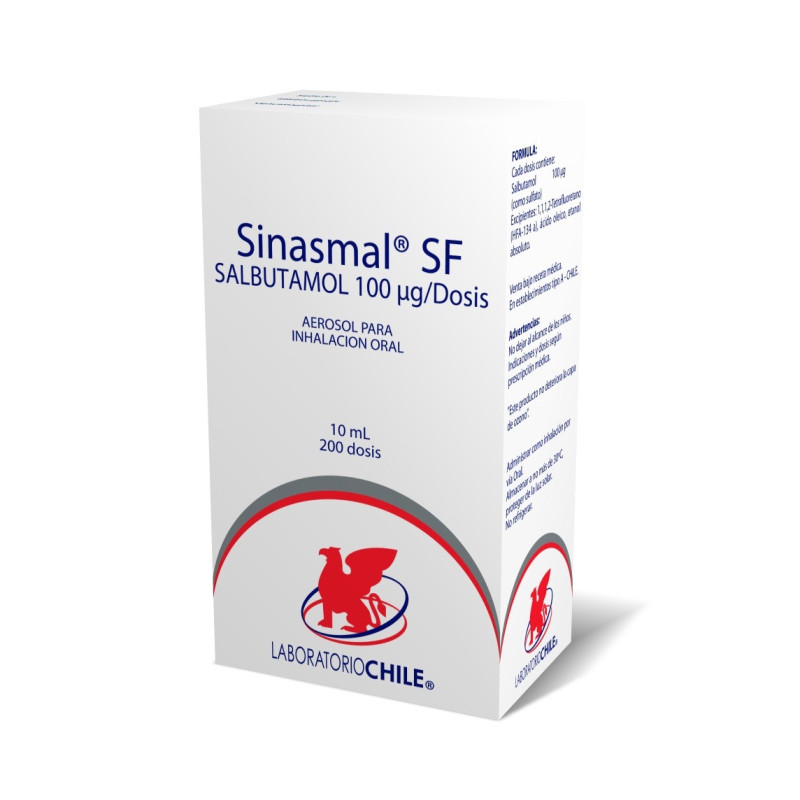Sinasmal SF 100 mcg/Dosis 200 Dosis