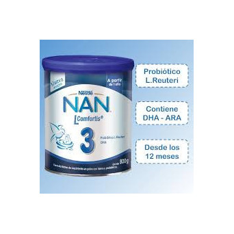 Nan 3 L Comfortis 800 Gr Nestle