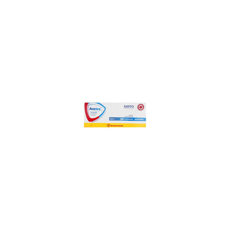 Arotex 20 mg x 30 comprimidos