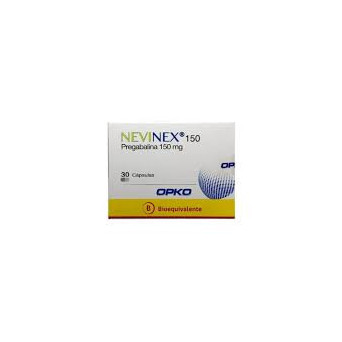 Nevinex 150 mg 30 cápsulas