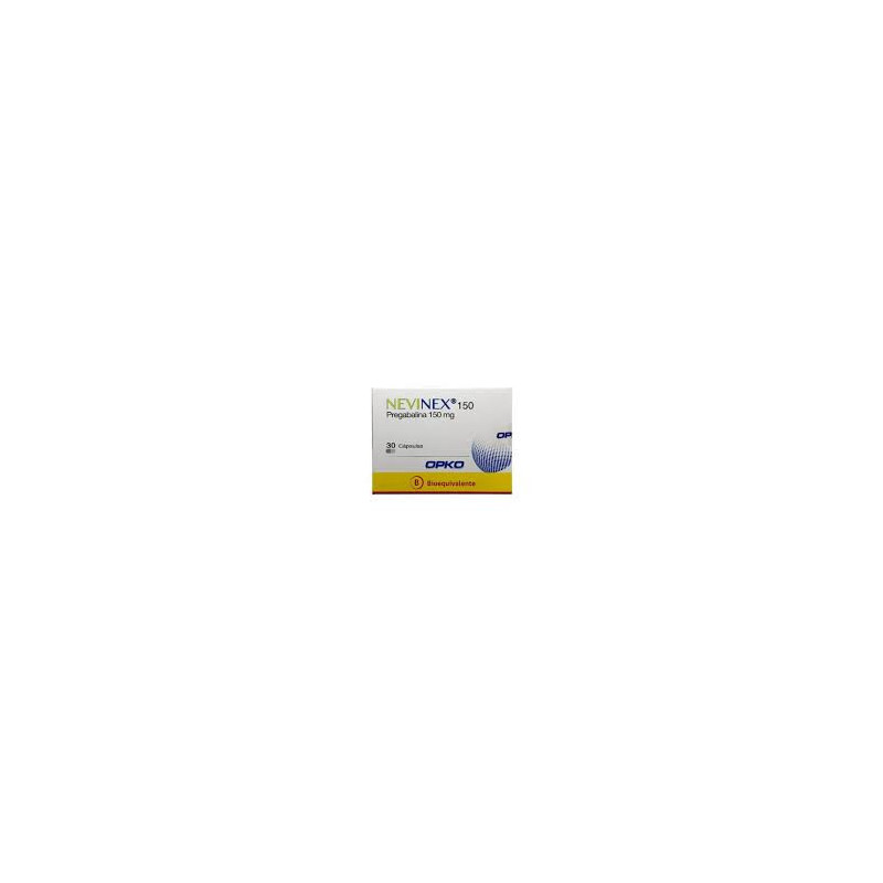 Nevinex 150 mg 30 cápsulas