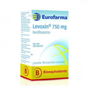 Levoxin 750 mg. 10 comp.