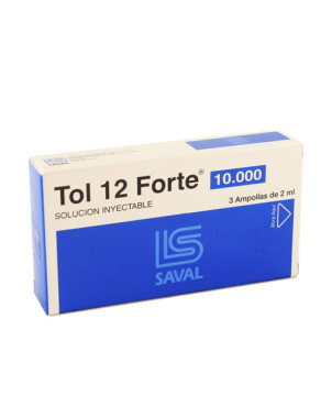 Tol 12 Forte 10.000 Sol. Inyectable 3 Ampollas