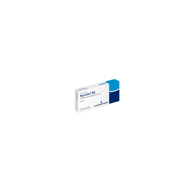 Syndol SL 30 mg 4 comprimidos sublinguales