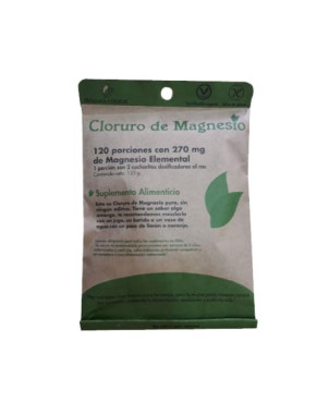 Cloruro de Magnesio 270 mg 120 porciones Dulzura Natural