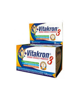 Vitakron 3 30 cápsulas