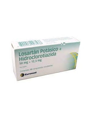 Losartan + Hidroclorotiazida 50/12.5 x 30 comp Ascend