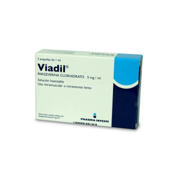 Viadil 5mg/ml 2 ampollas
