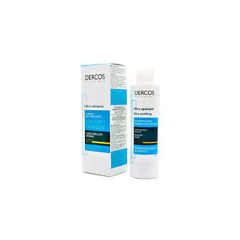 Dercos Champu Uso Frecuente Ultra Calmante Cabello Seco 200 Ml Vichy