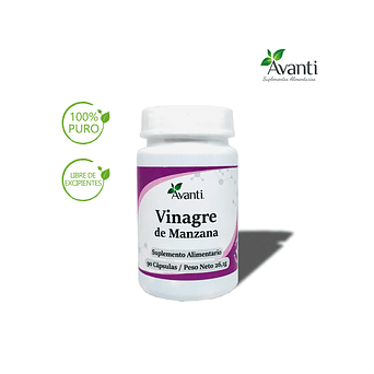 Vinagre de Sidra de Manzana 90 caps. Avanti