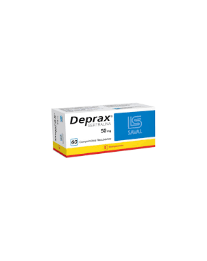 Deprax 50 mg 60 comprimidos