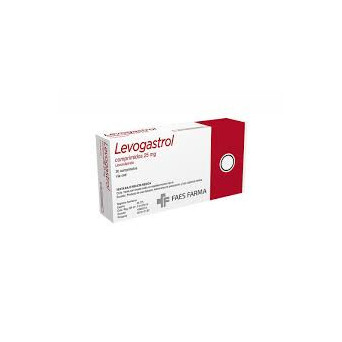 Levogastrol 25 mg 30 comprimidos