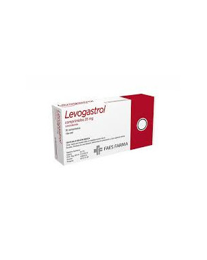 Levogastrol 25 mg 30 comprimidos