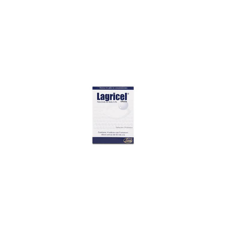 Lagricel Ofteno 0.4% Dosis Única