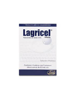 Lagricel Ofteno 0.4% Dosis Única