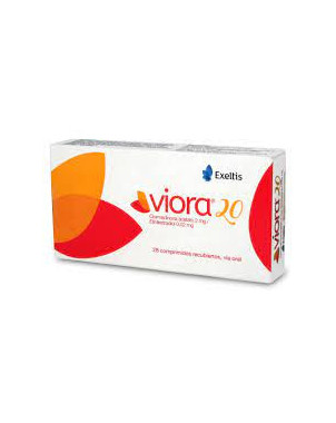 Viora 20 x 28 comprimidos recubiertos