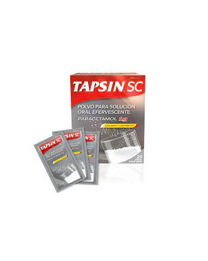 Tapsin SC 1 G 20 sobres sabor limon