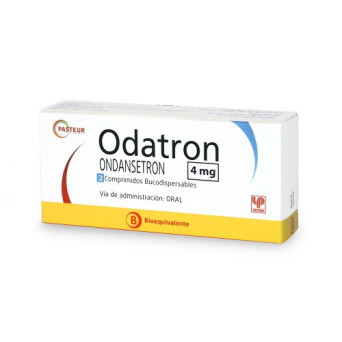 Odatron 4 mg x 2 comprimidos Buco Dispersables