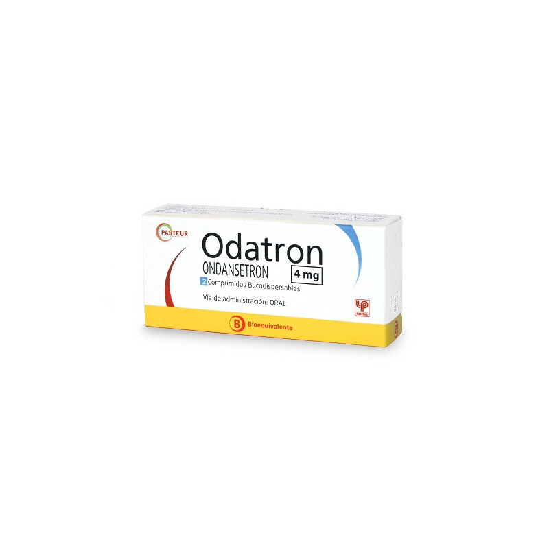 Odatron 4 mg x 2 comprimidos Buco Dispersables