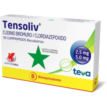 Tensoliv 30 comprimidos