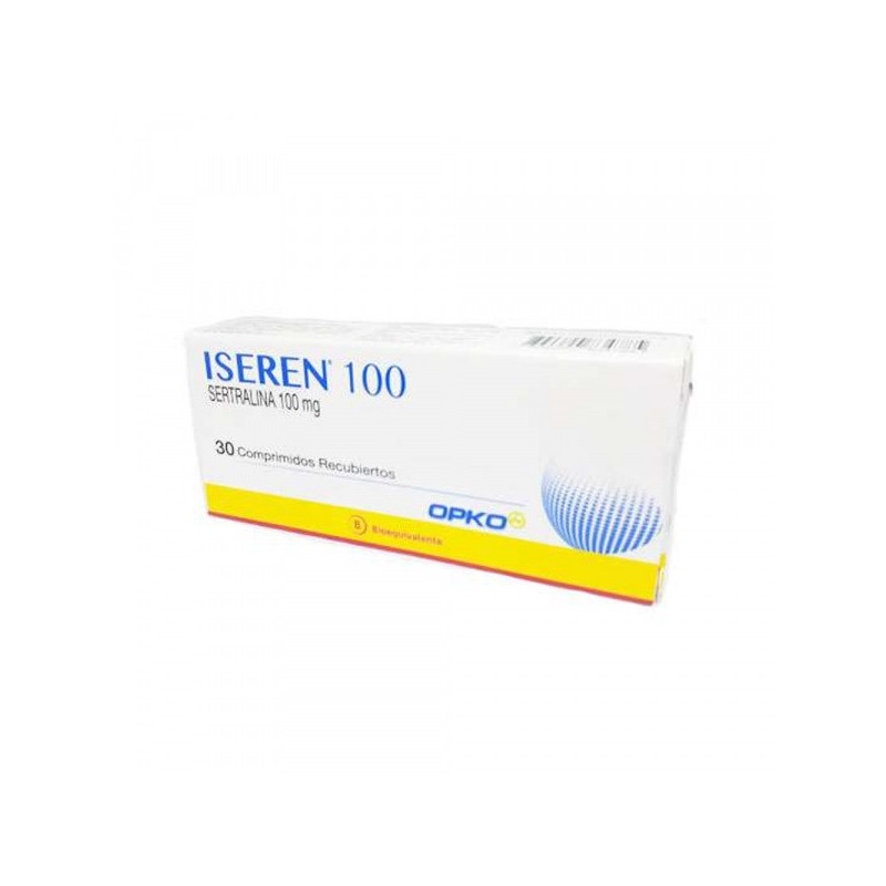 Iseren 100 mg 30 comprimidos