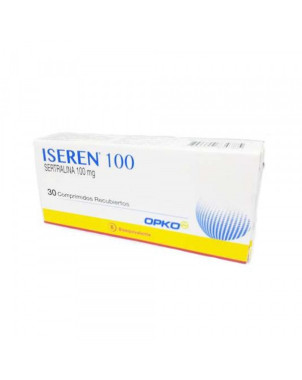 Iseren 100 mg 30 comprimidos