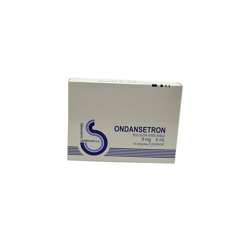 Ondansetron 8mg/4ml 10 ampollas