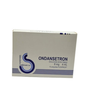 Ondansetron 8mg/4ml 10 ampollas