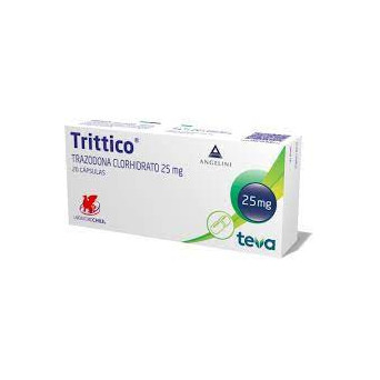 Trittico 25 mg 20 cápsulas