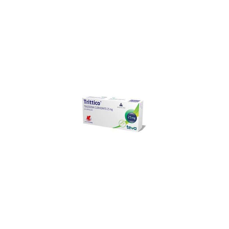 Trittico 25 mg 20 cápsulas