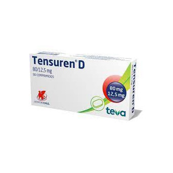 Tensuren D 80 /12.5 mg 30 comprimidos