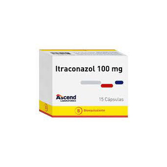 Itraconazol 100 mg x 15 caps Lab. Ascend