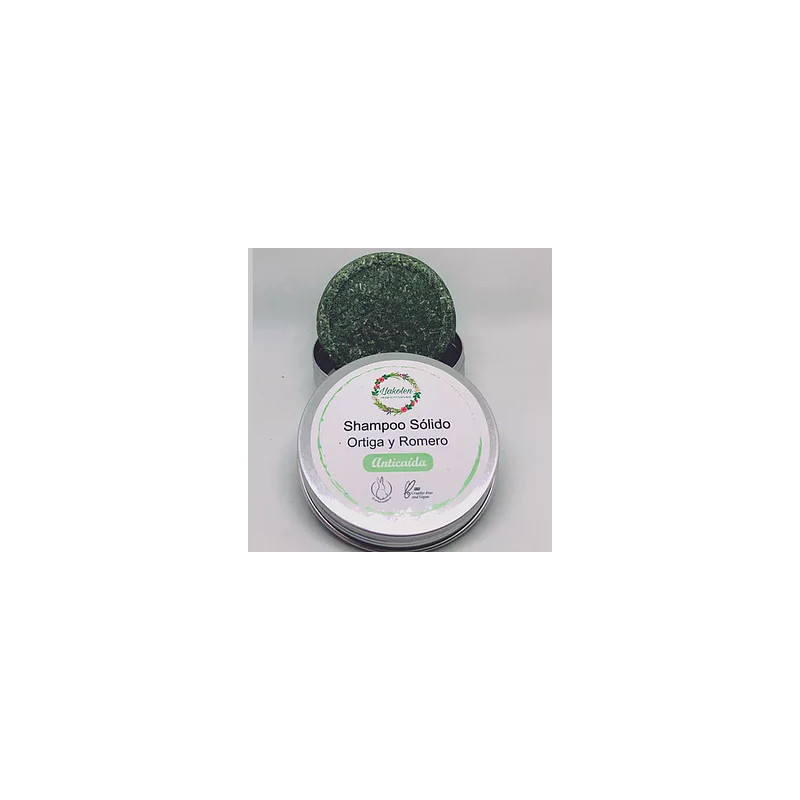 Shampoo Solido Anticaida 80 Gr Llakolen
