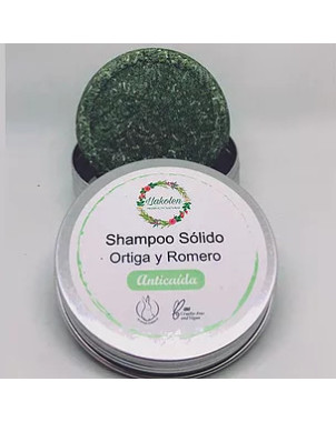 Shampoo Solido Anticaida 80 Gr Llakolen