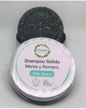 Shampoo Solido Pelo Graso 80 gr Llakolen