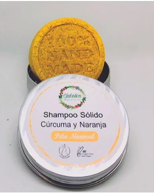 Shampoo Solido Pelo Normal 80 gr Llakolen