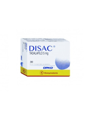 Disac 5 mg 30 comprimidos