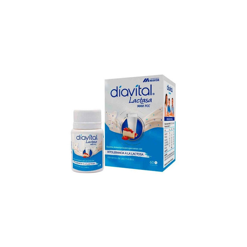 Diavital Lactasa 9000 FCC 60 comprimidos