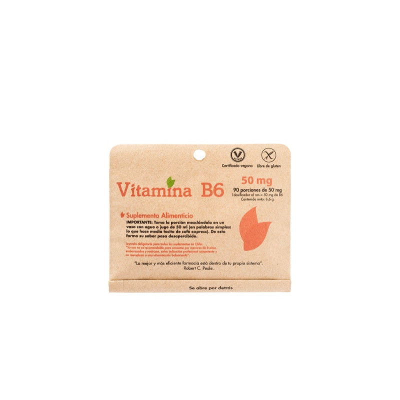 Vitamina B6 50 mg 90 porciones Dulzura Natural
