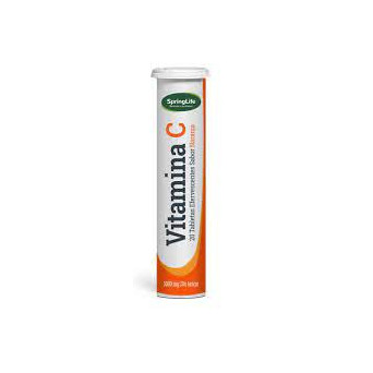 Vitamina C 1000 mg x 20  comp eferv sabor naranja