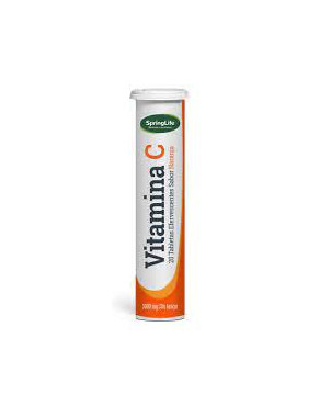 Vitamina C 1000 mg x 20  comp eferv sabor naranja