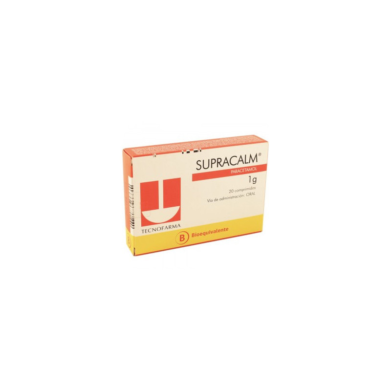 Supracalm 1 G 20 comprimidos